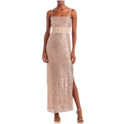Bcbgmaxazria rose gold column - bcbgmaxazria,