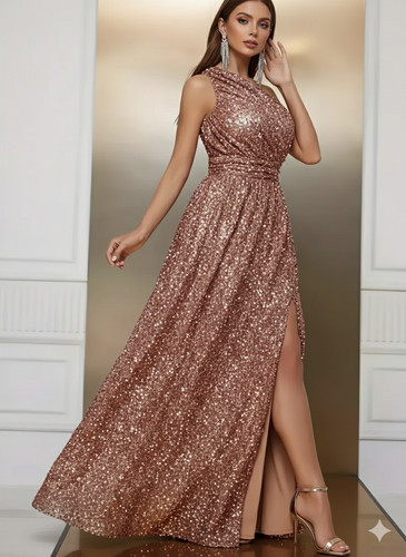 Elegant rose gold sequin - elegant,