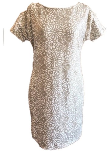Aquamar dress m white - 10, 12