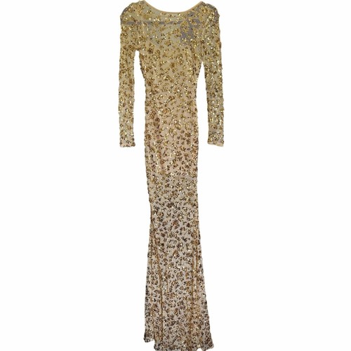 Faeriesty gold sequin long - gold,